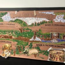 Poster of Sherwood Forest designed by elementary students